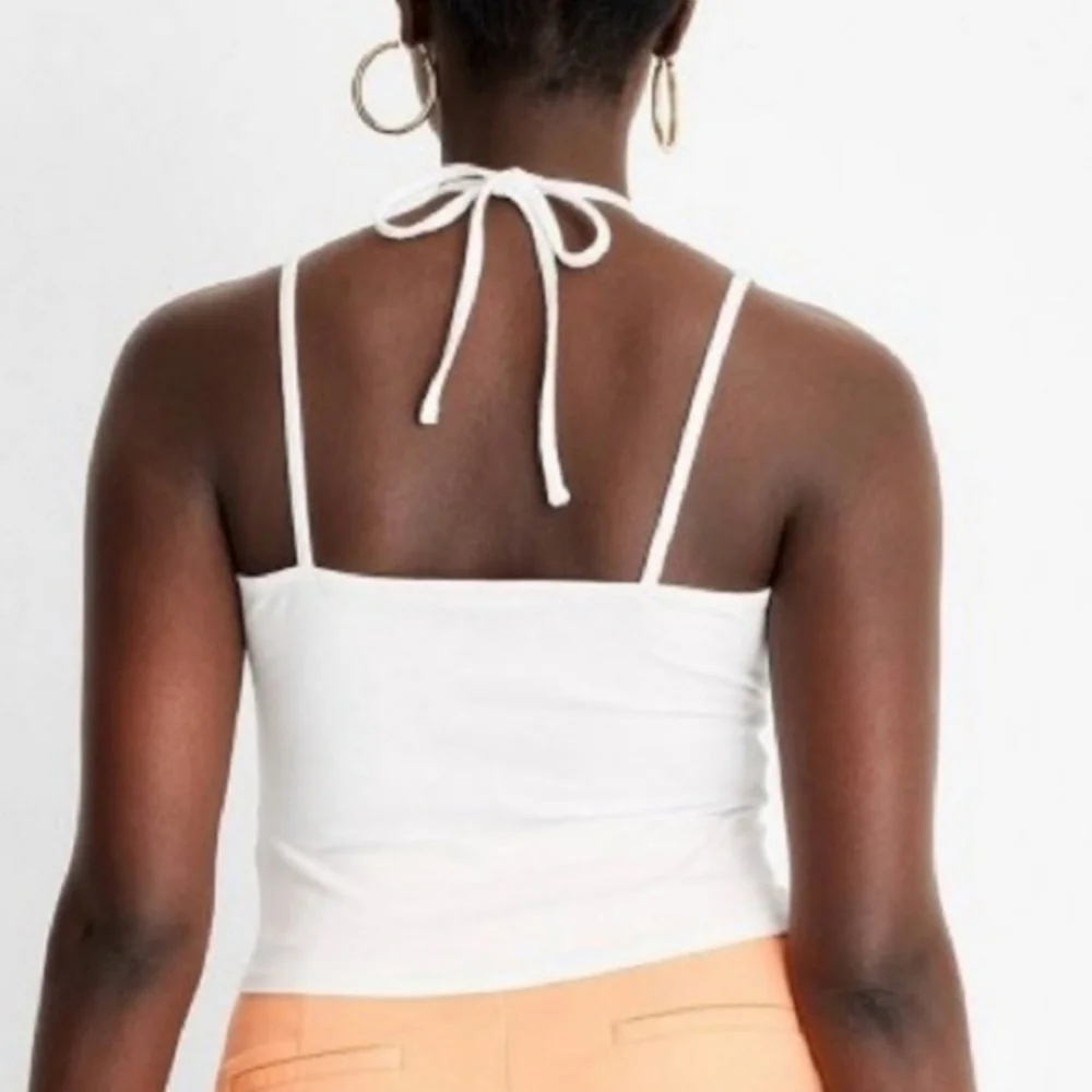 NWT Future Collective Plus Size Strappy Knit Halter Top - Picture 3 of 10